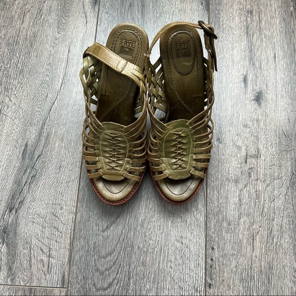 Vintage Frye Joy Huarache platform ๐ก ๐ - Picture 3 of 13